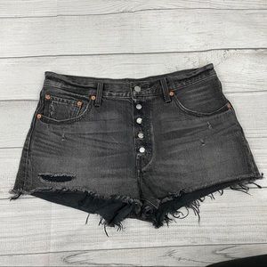 Levis Button Fly Vintage Look 501 Shorts